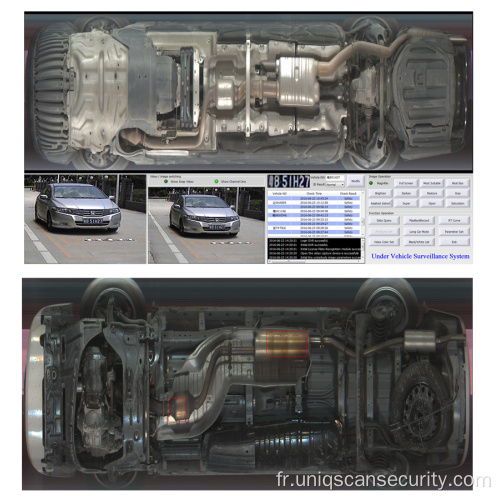 Système de balayage de voiture pour inspection UV300-M